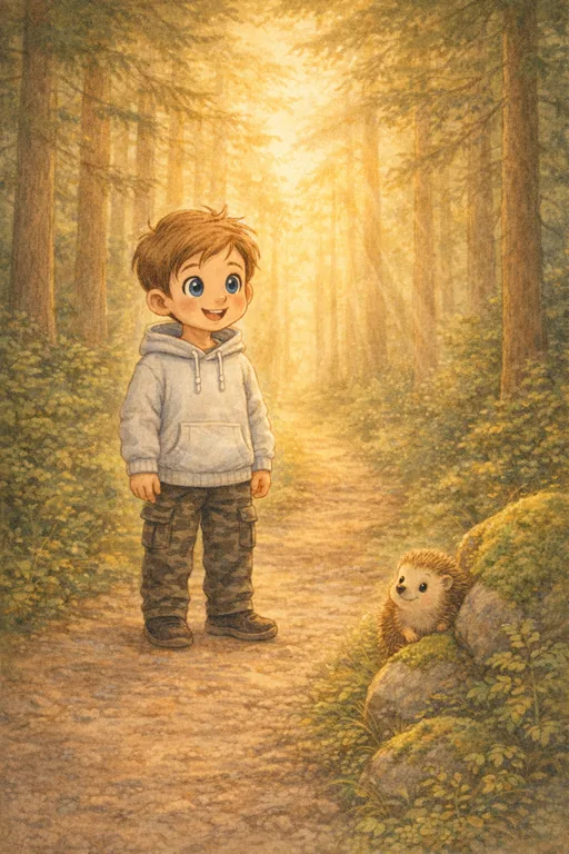 Ellis and the Hedgehog's Forest Adventure cover