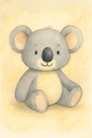 Nostalgic illustration style