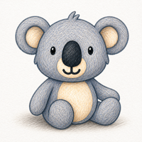 Colored Pencil illustration style