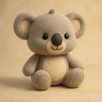 Plushy / Soft Toy illustration style